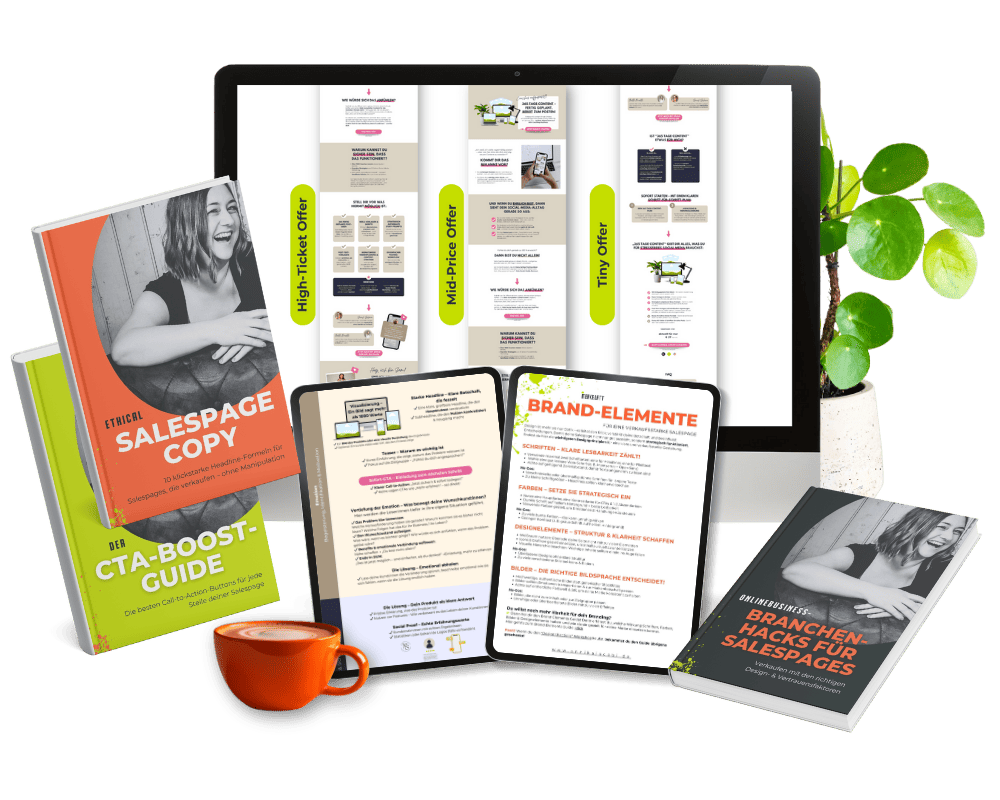 Salespage Profits Blueprint Mockup #1